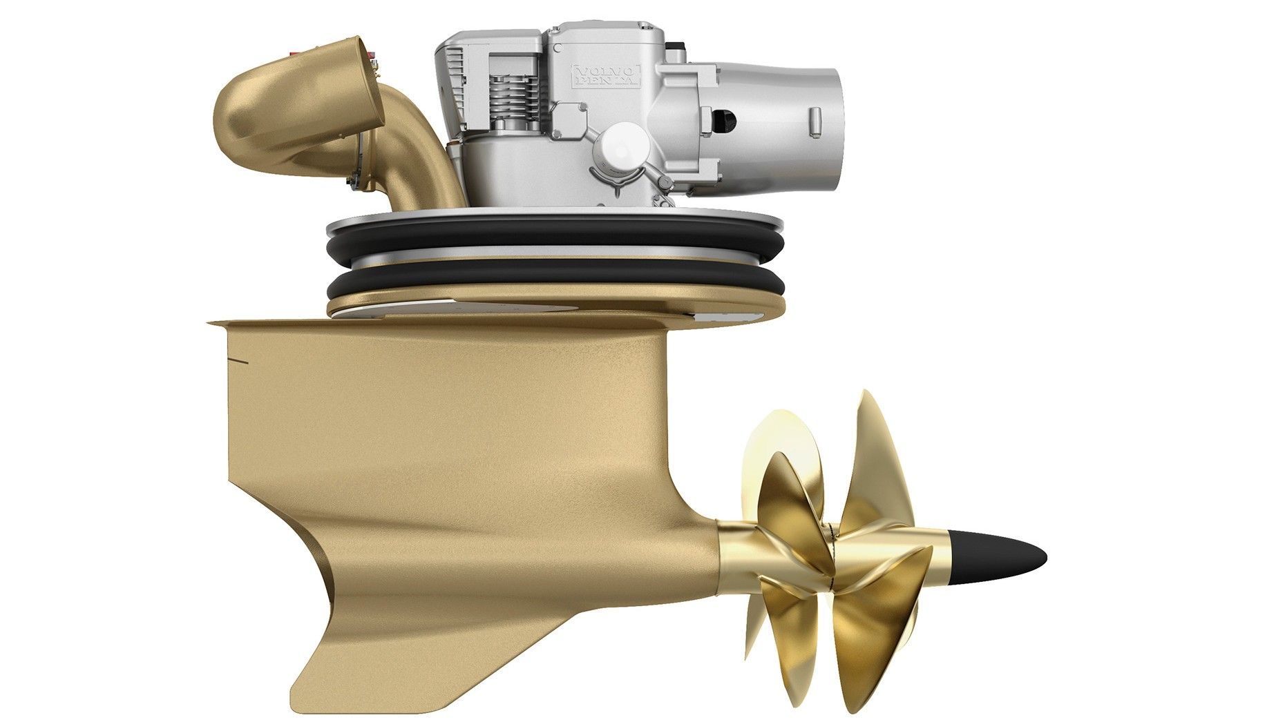 IPS pod updated to match powerful new engine | Volvo Penta US
