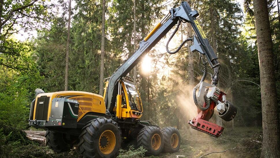 Eco Log 590E harvester, Nitta Rundvirke