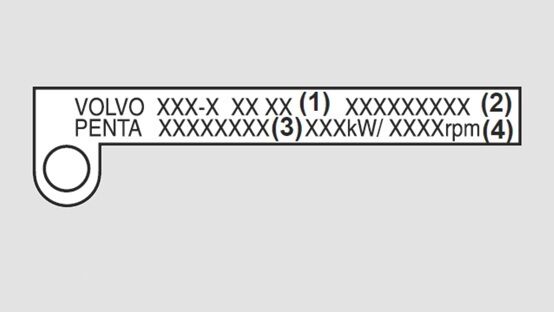 Look up your Engine Serial Number | Volvo Penta UK & IE