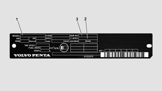 Look up your Engine Serial Number | Volvo Penta US